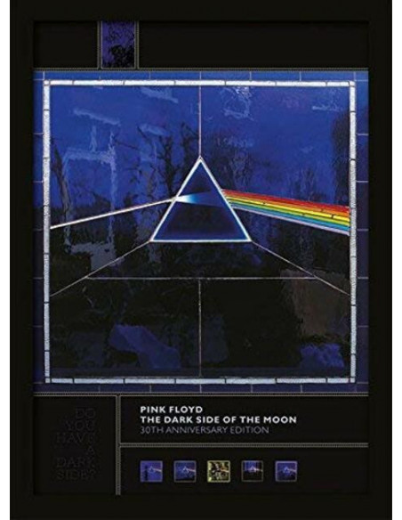 Pink Floyd: Dark Side Of The Moon (30Th Anniversary (Stampa In Cornice Plexiglass 30X40 Cm)