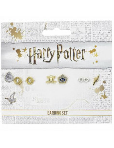 Harry Potter: Stud Earring Set - Time Turner/Chocolate Frog/Glasses & Lightning Bolt (Set 3 Orecchini)