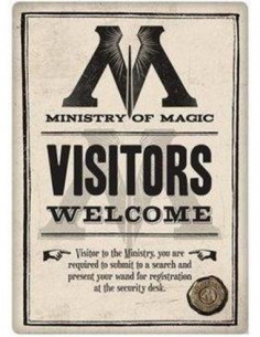 Harry Potter: Ministry Of Magic Magnet Metal (Magnete)