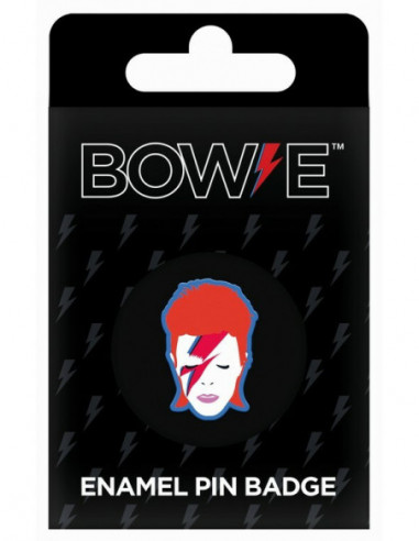 David Bowie: Aladdin Sane Enamel Pin...