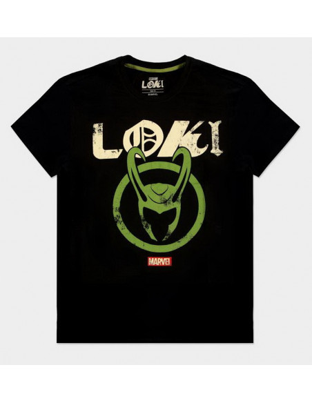Marvel: Loki - Logo Badge Black (T-Shirt Unisex Tg. XL)