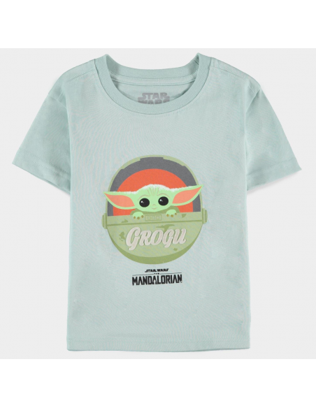 Star Wars: The Mandalorian - The Child Girls Blue (T-Shirt Bambino Tg. 134/140)