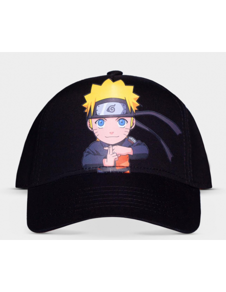 Naruto Shippuden: Boys Adjustable Cap Grey (Cappellino)