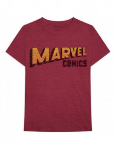Marvel Comics: Warped Logo (T-Shirt Unisex Tg. M)