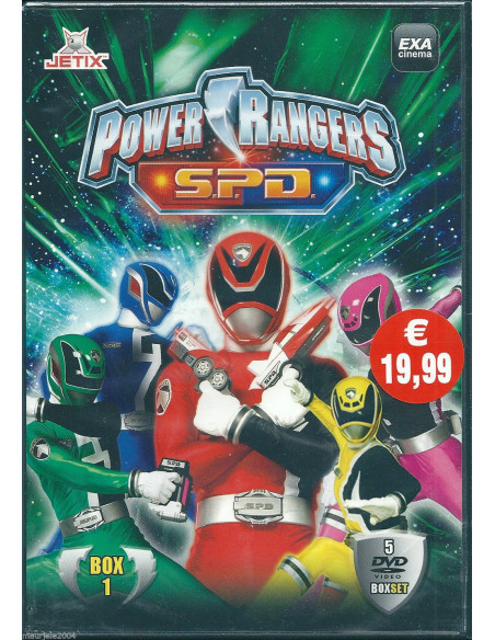 Power Rangers S.P.D. - Box 01 (5 Dvd)