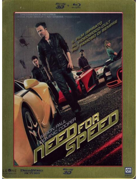 Need For Speed (Ltd 3D Steel Book) (Blu-Ray 3D+Blu-Ray)