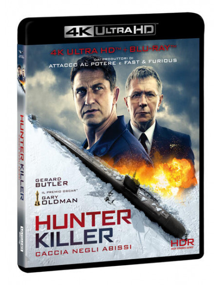 Hunter Killer - Caccia Negli Abissi (Blu-Ray 4K+Blu-Ray)