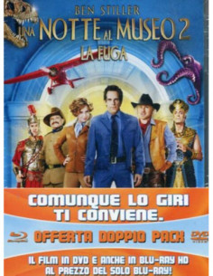 Notte Al Museo 2 (Una) - La Fuga (Edizione B-Side) (Dvd+Blu-Ray)