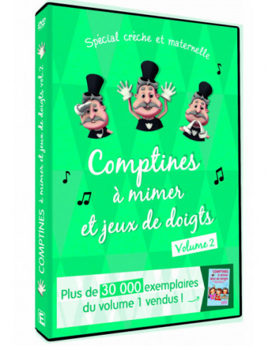 Comptines A Mimer Et Jeux De Doigts -...