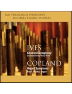 Michael Tilson Thomas( Direttore), Paul Jacobs( Organo) - A Concord Symphony, Sinfonia Per Organo  - (CD)