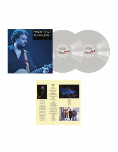 Ivano Fossati - Dal Vivo Volume 2: Carte Da Decifrare (Vinile Trasparente Ed. Numerata E Limitat