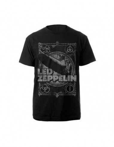 Led Zeppelin: Vintage Print Lz1...