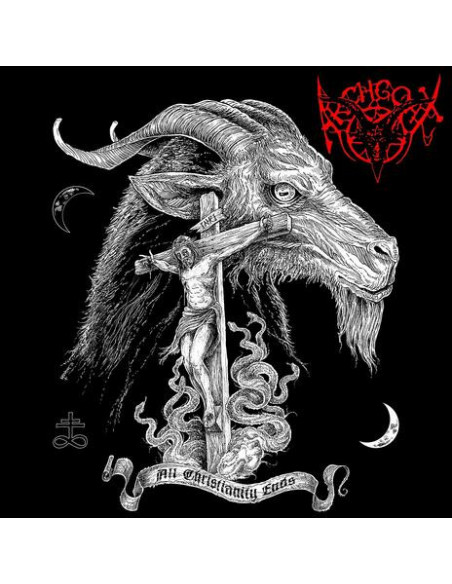 Archgoat - All Christianity Ends - Transparent Red