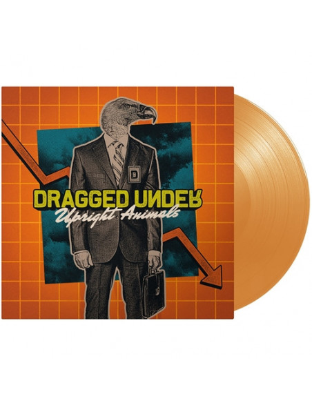 Dragged Under - Upright Animals (Lp On Transparent Orange)