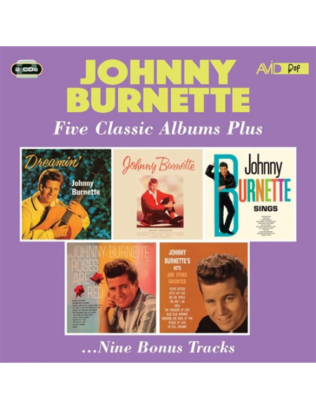Burnette, Johnny - Five Classic Albums Plus - (CD)