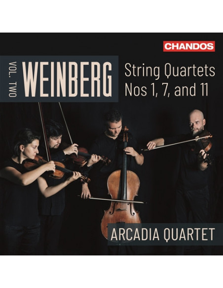 Arcadia Quartet (Str - Weinberg: String Quartets Nos. 1, 7 and 11 - (CD)