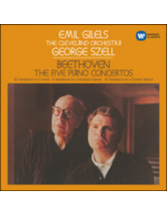 Emil Gilels, George Szell - The 5 Piano Concertos-Variations I Cinque Concerti Per Piano E Variazioni - (CD)