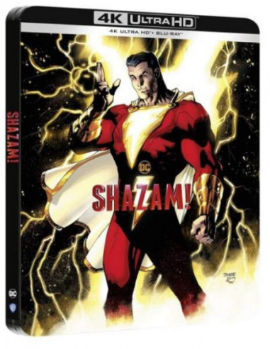 Shazam! Comic Art Steelbook (4K Ultra...