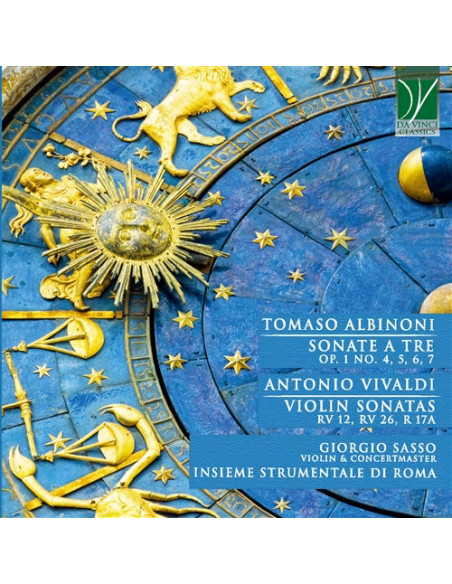 Sasso, Giorgio / Ins - Tomaso Albinoni, Antonio Vivaldi: Sonate - (CD)