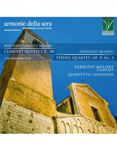 Meloni, Fabrizio / Q - Mozart: Clarinet Quintet K. 581 / Brahms - (CD)
