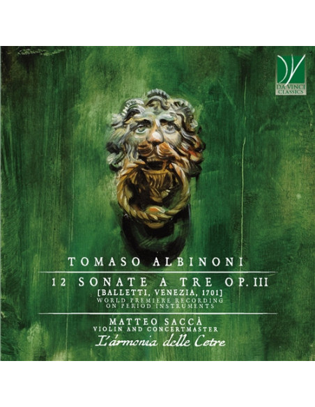 L Armonia Delle Cetr - Albinoni: 12 Sonate Op. Iii [Balletti, V - (CD)