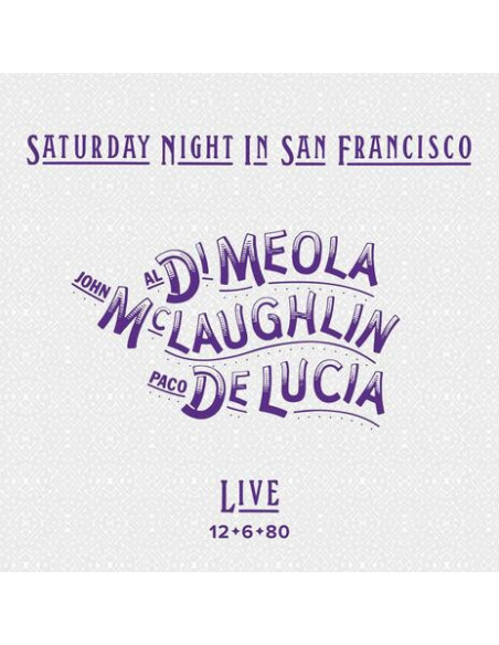 Di Meola, Mclaughlin - Saturday Night In San Francisco