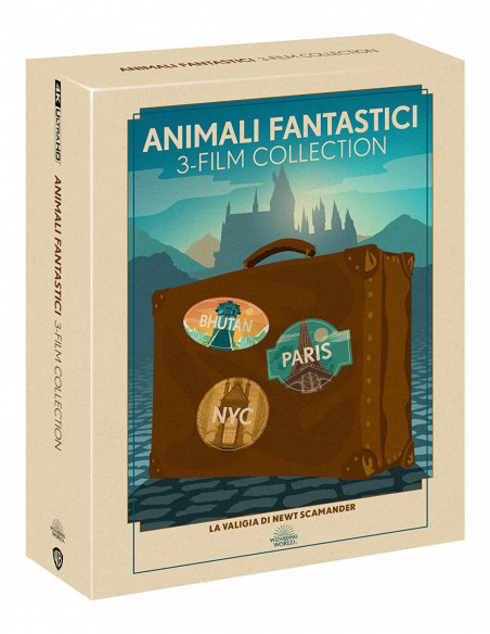 Animali Fantastici 3 Film Collection (Travel Art) (3 4K Ultra Hd - 3 Blu-Ray)