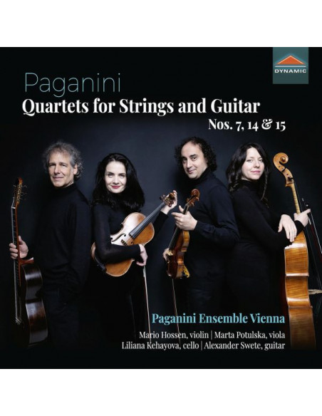 Paganini Niccolo' - Quartets For String And Guitar Nos.7, 14 - (CD)