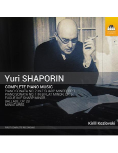 Kozlovski Kirill - Shaporin Complete Piano Music - (CD)
