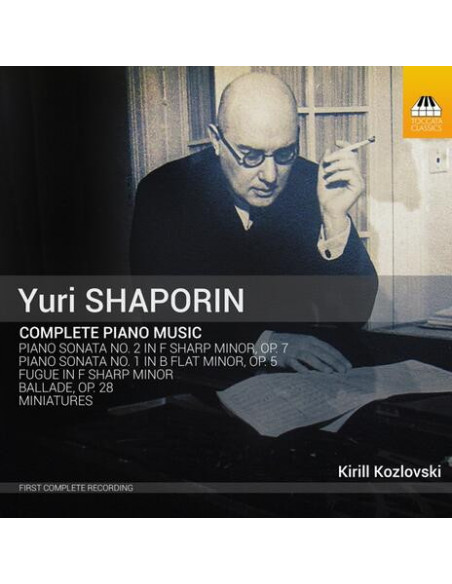 Kozlovski Kirill - Shaporin Complete Piano Music - (CD)