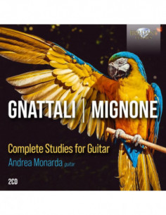 Monarda Andrea Ch - Complete Studies For Guitar - (CD)