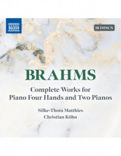 Brahms Johannes - Complete Works For Piano Four Hands And - (CD)