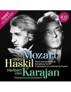 Karajan Herbert Von - Mozart Piano Concerto N 20 Symphony N 39 - (CD)