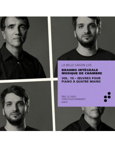 Brahms Johannes - Brahms Ouvres Pour Piano A Quatre Main - (CD)