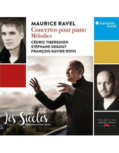 Maurice Ravel - Concertos Pour Piano And Melodies - (CD)
