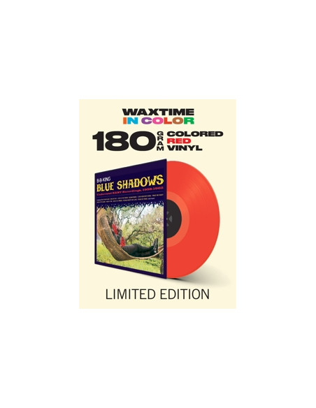 King, B.B. - Blue Shadows Limited Edition, High Quality, Red Vinyl