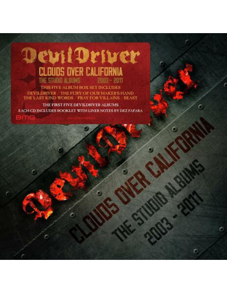 Devildriver - Clouds Over California The Studio Albums 2003-2011 - (CD)
