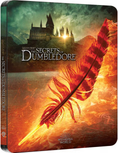 Animali Fantastici - I Segreti Di Silente (Steelbook) (4K Ultra Hd - Blu-Ray)