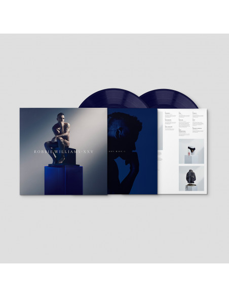Williams Robbie  XXV Coloured 2LP (Transparent Blue)  Indie Exclusive