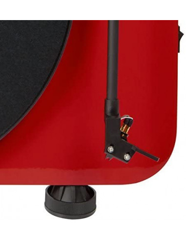 Pro-Ject VTE Giradischi a Posizionamento Verticale, Destro, Rosso