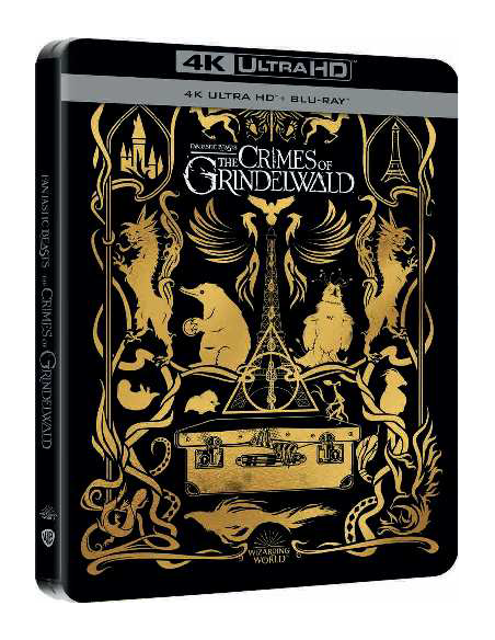 Animali Fantastici E I Crimini Di Grindelwald (Steelbook) (4K Ultra Hd+Blu-Ray)
