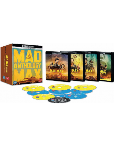 Mad Max Anthology (4 Blu-Ray 4K Ultra...