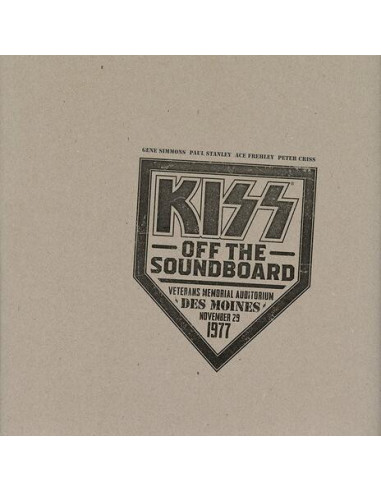 Kiss - Off The Soundboard: Moines - (CD)
