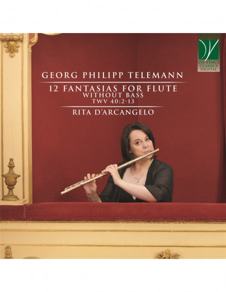 D'Arcangelo Rita - Telemann 12 Fantasias For Flute Without - (CD)