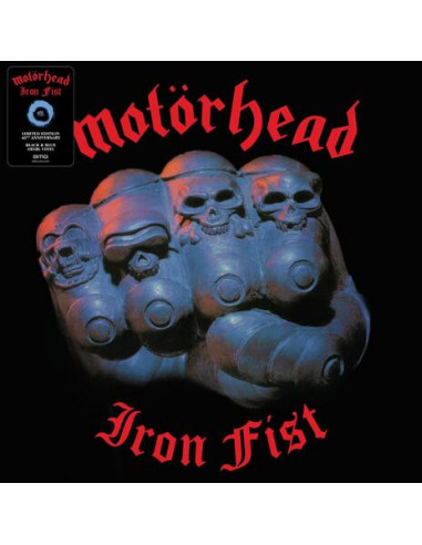 Motorhead - Iron Fist (Black and Blue...