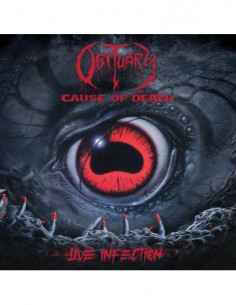 Obituary - Cause Of Death Live Infection (Blood Red Vinyl)