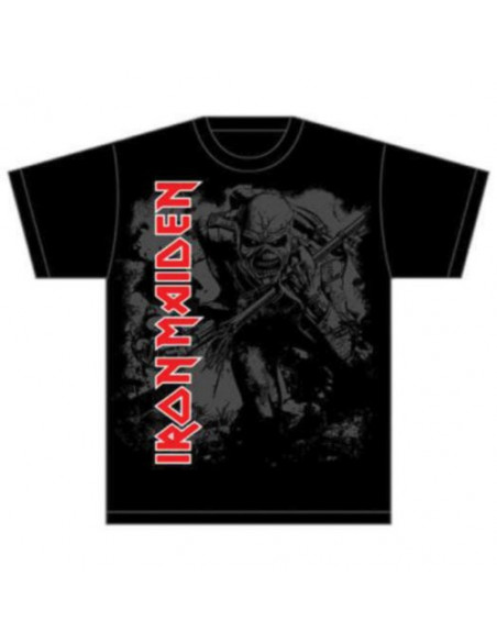 Iron Maiden: Hi Contrast Trooper (T-Shirt Unisex Tg. M)