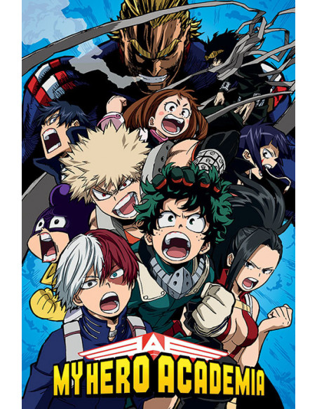 My Hero Academia: Pyramid - Cobalt Blast Group (Poster Maxi 61X91,5 Cm)