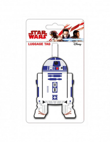Star Wars: R2-D2 Luggage Tag (Targhetta Porta Indirizzo) Targhette per borse e zaini