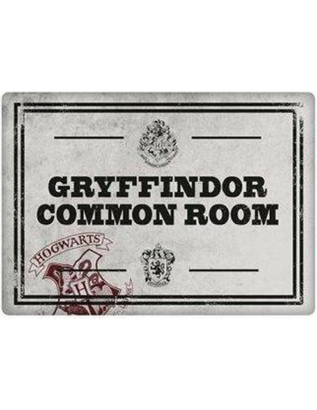 Harry Potter Half Moon Bay Gryffindor Common Room Magnet Metal